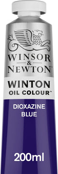 Winsor & Newton Winton Oil Color, 200ml Tube, Dioxazine Blue by WinsorNewton
