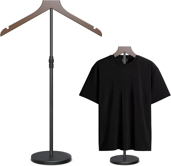 OLV Mannequin Torso, 18-34 Inch Adjustable Shirt Display Stand, Garment Display by OLV