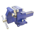 Yost Vises 880-D2 Reversible Combination Vise System | 8 Inch Jaw Width Heavy-Duty Utility Pipe and Bench Vise |Jaw Opens 12.5 Inches when Reversed | Swivel Base | Made with Ductile Iron Castings