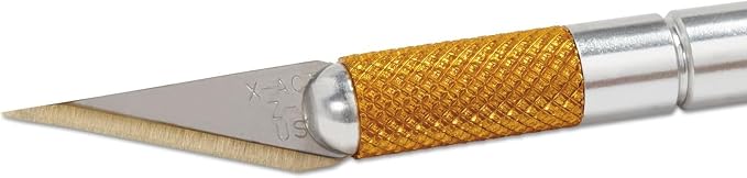 X-ACTO #1 Z-Series Precision Utility Knife, Aluminum Handle, Includes Safety Cap - Image 3