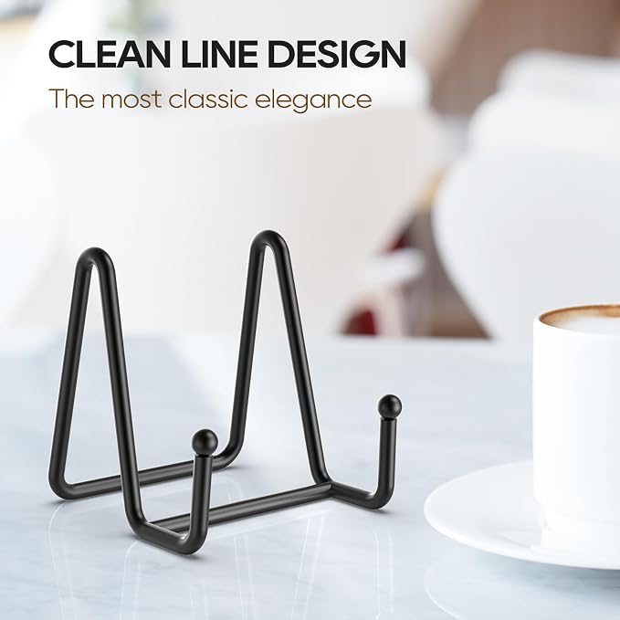 3 Pack 3 Inch Plate Stands for Display - Image 3