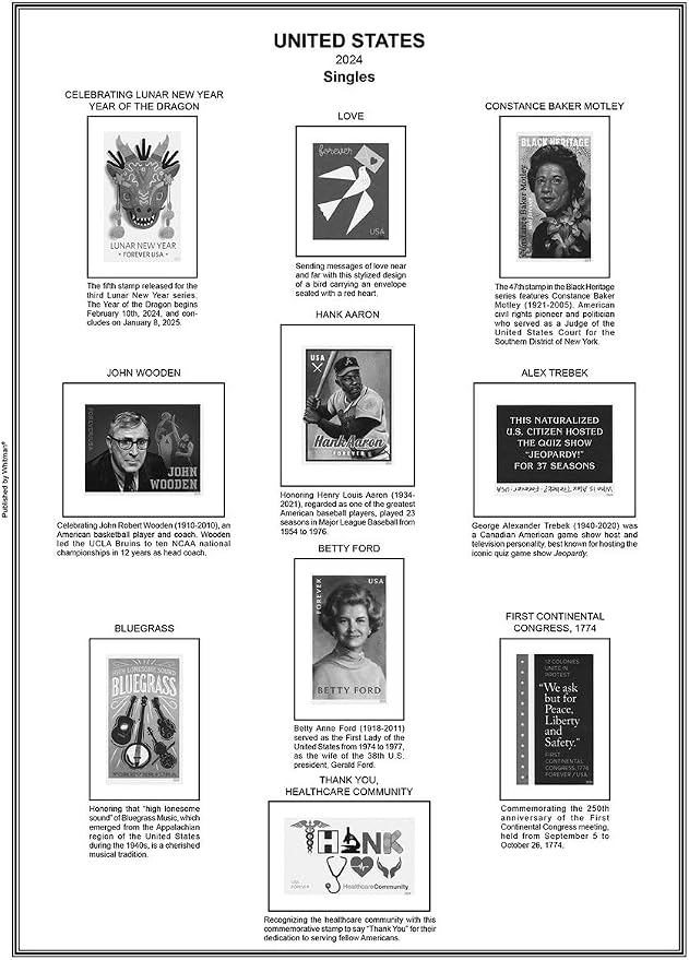 H.E. Harris & Co. United States Postage Stamp Album Liberty I Supplement - Image 2