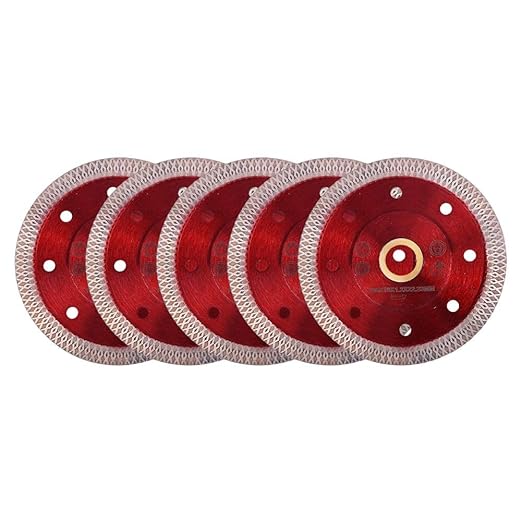 GoYonder 4.5 inch Super Thin Diamond Tile Blade, X Teeth Diamond Saw Blades for Cutting Porcelain Tiles Marbles