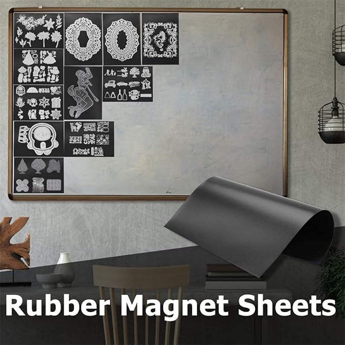 Briartw 10 Sheets Rubber Soft Magnet Sheet - Image 3