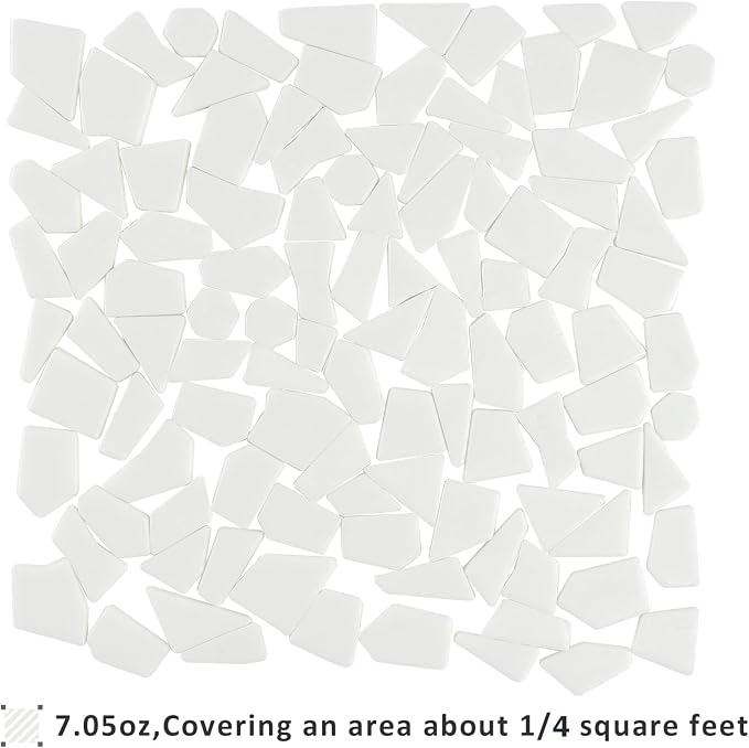 Youway Style White Mosaic Tiles - Image 7