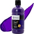 Artecho Purple Acrylic Paint 500ml / 17oz Large Bottle | Semi Glossy Finish by Artecho