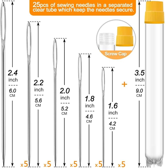 Premium Large Eye, Large Gauge Needles - Image 2