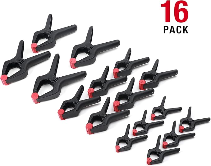 WORKPRO 16-Piece Nylon Spring Clamp Set-4pc 6-1/2", - Image 8