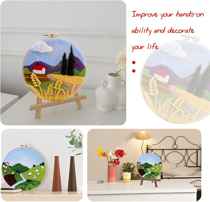 Needle Felting Kits Beginners, DIY Wool Needle Felting Starter Kit, Needle Felt - Image 6