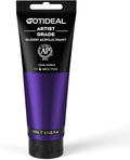 GOTIDEAL Metallic Acrylic Paint Pearl Purple Tubes Non Toxic Non Fading by GOTIDEAL