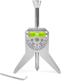 Upgraded Pipe Center Finder, Pipefitter Tool with Centering Head, Pipe Marker Centering Tool to Measure Pipe Diameter, Suitable for Marking and Positioning of 1/2" and Larger Diameter Pipe