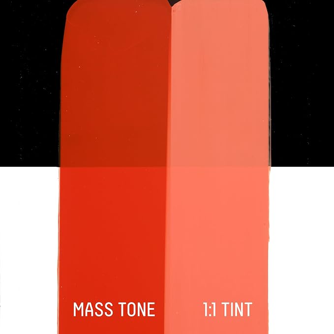 Liquitex BASICS Acrylic Paint, 400ml Bottle, Cadmium Red Light Hue - Image 3