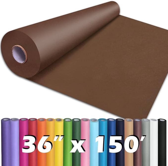 PerkHomy Coffee Kraft Paper Roll 36" x 1 by PerkHomy