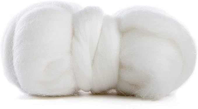 Revolution Fibers Merino Wool Roving | Premium Combed Wool Top | 22 Micron by RevolutionFibers