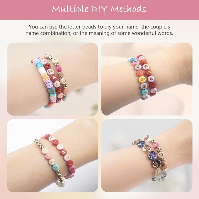 SUTOUG 1010PCS Colourful Letter Beads - Image 6