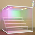 NONEMEY LED Acrylic Display Case, 5 Tier Display Case by NONEMEY