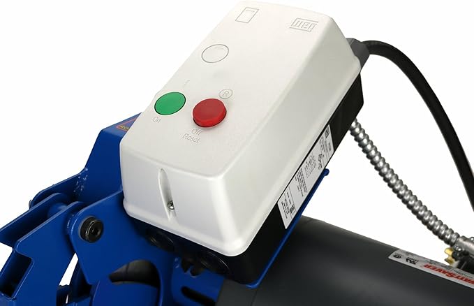 Toledo Hydraulic® HC 10 Hose Saw - 5 HP 220V 1 Phase 2" ID 6 Wire Capacity 10" Advanced Scalloped Blade