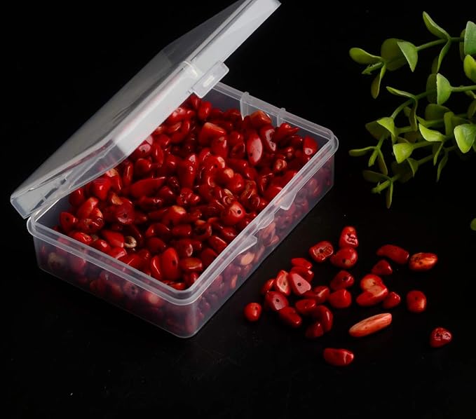 Natural Chip Stone Beads Red Coral 5-8mm About 400 Pieces Irregular Gemstones - Image 3