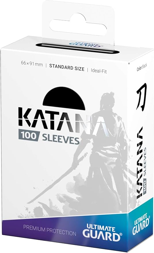 Katana Sleeves Standard Size Black - Image 3