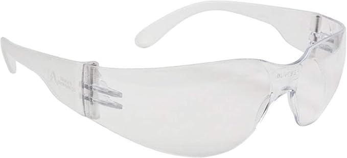 Malta Dynamics Safety Glasses – ANSI Z87+ Rated UV Eye Protection Glasses for Construction, Manufacturing, Scratch-Resistant