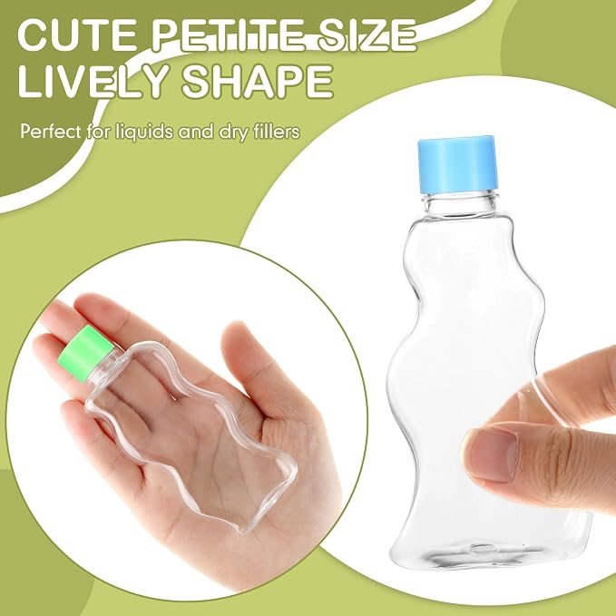 Yaomiao 30 Packs 2.5 oz Plastic Sand Art Bottles - Image 3