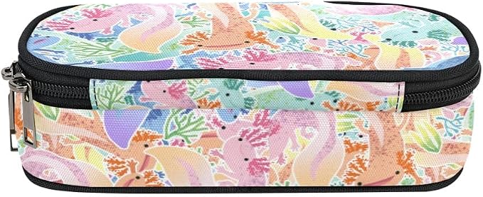 Adorable Axolotls Mexican Pencil Case - Image 2