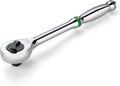 SK 3/8" Drive Ratchet Handle, 160-Position 2 Pawl Ratchet, Premium CR-V Construction, with Contoured Handle