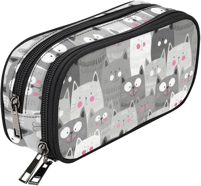 ANANGTEE Cute Cats Pencil Pouch Case by ANANGTEE