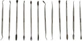 TAURISH 12 Piece Stainless Steel Wax Carver Tool Set Double Ended by TAURISH