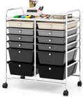 BECOMFORT 12-Drawer Rolling Cart by BECOMFORT