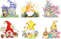 Gnome Cross Stitch Kits for Adults by DIYHomeDecor