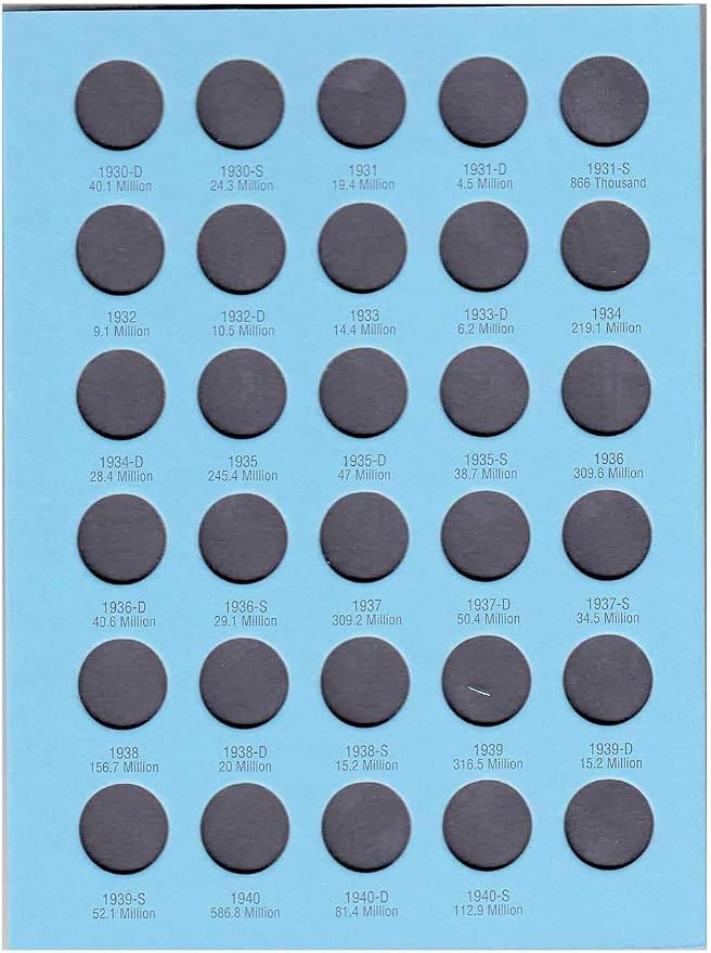 Whitman US Lincoln Cent Coin Folder Four Volume Set 1909 - Image 4