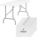 Elevon 6FT Folding Tables – Heavy Duty Portable Foldable Table by ELEVON