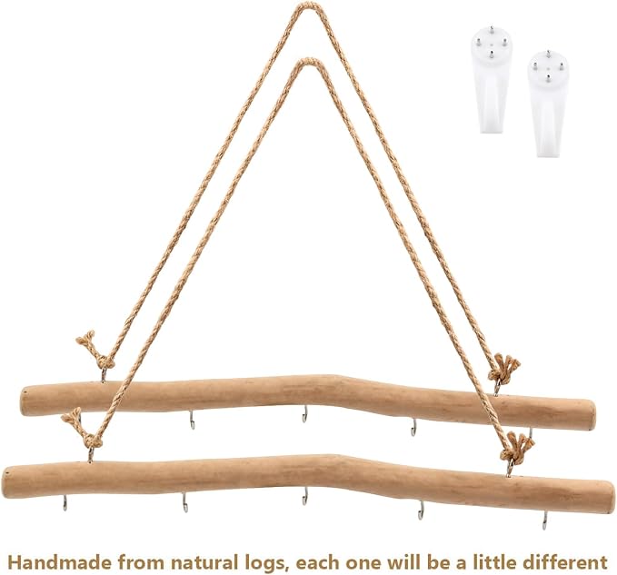 2Pcs 15.74 Inch Driftwood Decorative Branches - Image 4