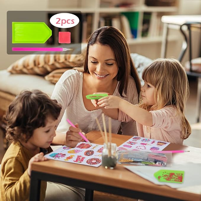 Labeol Diamond Art Kits for Kids Boys and Girls Ages 6-8-10-12 Easy to DIY - Image 2