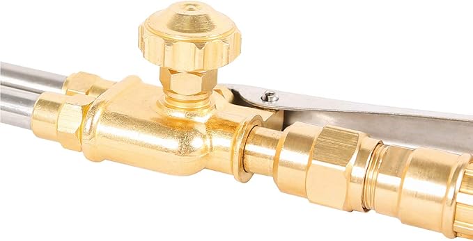 CDL Medium Duty Cutting Torch,Oxygen Acetylene Cutting Torch kit,comparable with Victor Type CA1350 Cutting Attachment,100FC Torch Handle