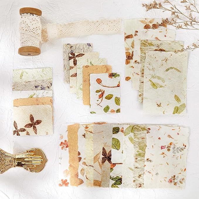 192Pcs Textured Scrapbook Paper Kit - Image 2