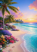MYBISYMQQ Ocean Waves Cross Stitch Kits by Unknown