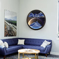 17.3" Moving Sand Art, 3D Sand Art Pictures Deep Sea Sandscape Living Room by Unknown