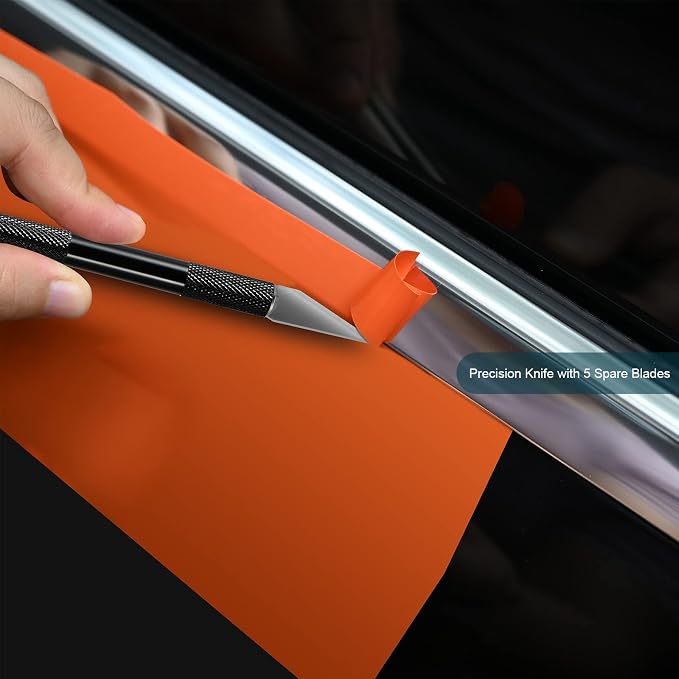 NEWISHTOOL Car Window Tint Installation Kit Vinyl Wrap Tools Wrapping Kit | - Image 7