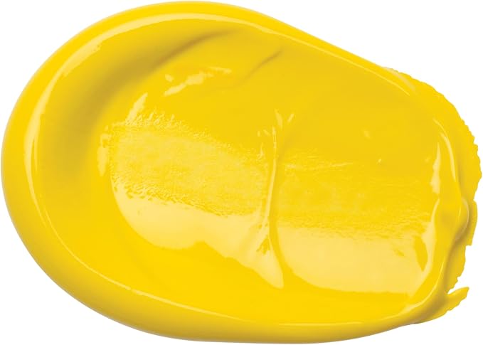 Liquitex BASICS Acrylic Paint, 250ml Tube, Primary Yellow - Image 2