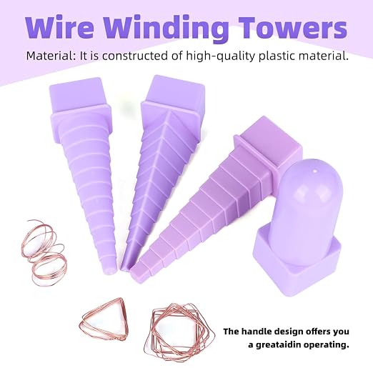 Wire Wrapping Mandrel Jewelry Shape Mandrel Kit Jewelry Making Bending Shaping - Image 6
