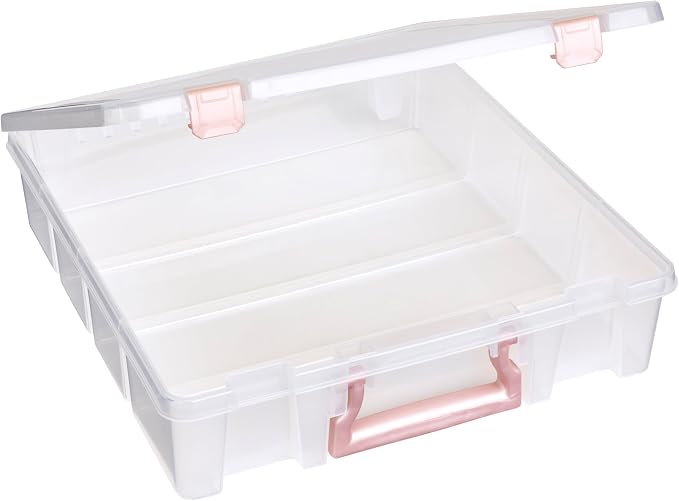 ArtBin 6955RL Super Satchel Compartment Box Clear Craft Organizer Storage Case - Image 2