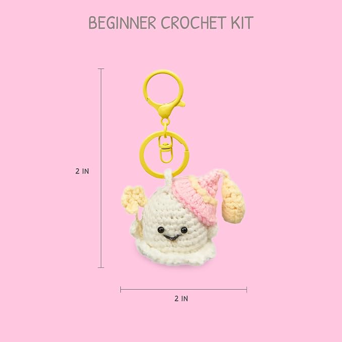 HOUSE CREATIVITY Crochet Keychain Kit - Image 2