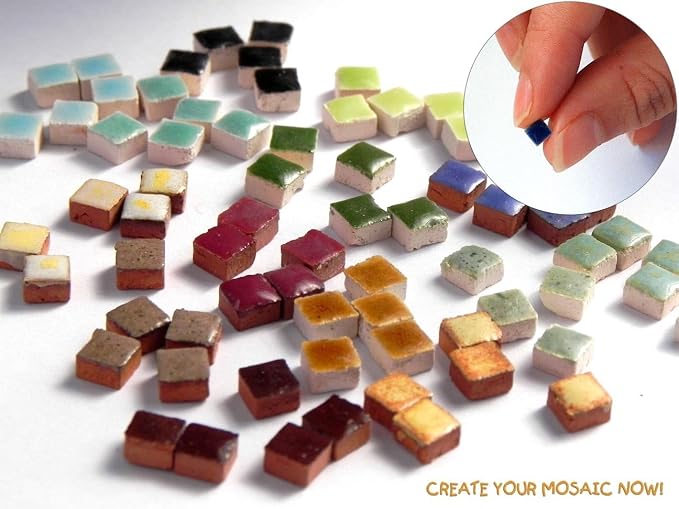 All-in-One Mosaic Art Kit, Family-Friendly Mosaic Making Set, Square 15cm - Image 6