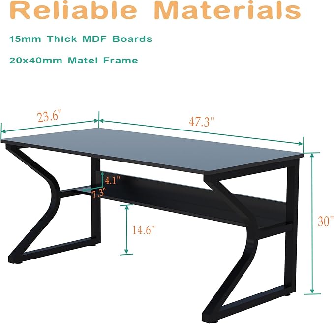 OSCHF 47.3-Inch Writing Desk - Image 2