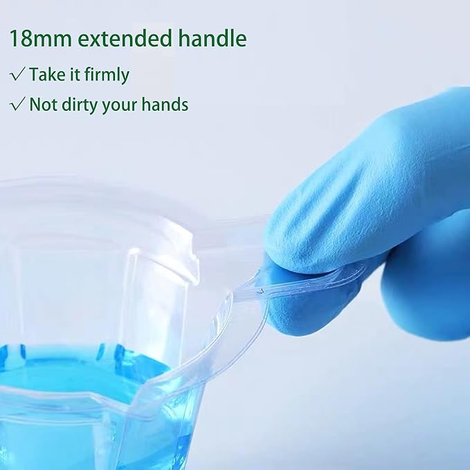 Mixing Cup 100PCS, 40ml Disposable Plastic Resin Mixing Cups Multipurpose - Image 3