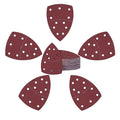 50PCS Mouse Detail Sander Sandpaper 11 Holes 320 Grit Hook and Loop Mouse Sanding Sheets for Mouse Sanders Abrasive Pads for Precision Sanding