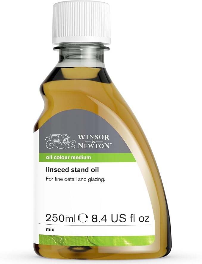 Winsor & Newton Linseed Stand Oil, 250ml Bottle - Image 9