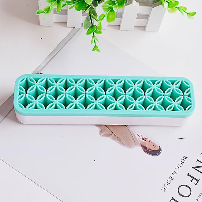 Desktop Organizers, Cosmetic Storage Box& Desktop Storage Box Blue - Image 6